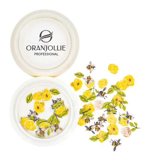 Decor unghii lemn 007 Oranjollie