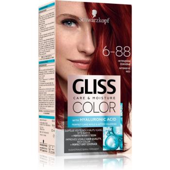 Schwarzkopf Gliss Color Culoare permanenta pentru par culoare 6-88 Intensive Red 1 buc