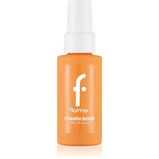 flormar Vitamin Bomb Serum&Primer ser cu efect iluminator cu vitamine B, C, E 30 ml