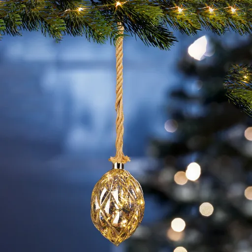 Glob în formă de con cu LED