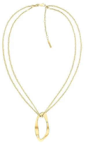 Calvin Klein Colier decent placat cu aur Harmonious Connection 35000684
