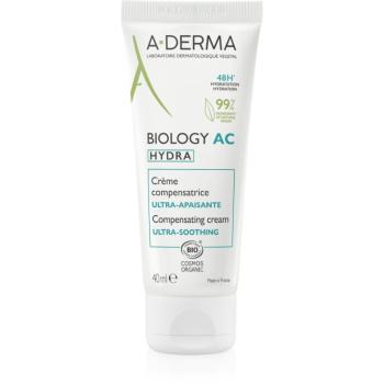 A-Derma Biology crema calmanta si hidratanta cu o eficienta de 48 h 40 ml