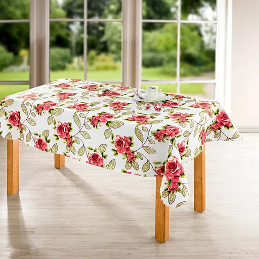 Fată de masă cu trandafiri