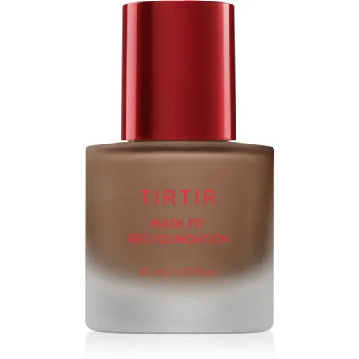 TIRTIR Mask Fit Red Foundation fond de ten lichid iluminator cu efect de hidratare culoare 37N Peanut Almond 30 ml