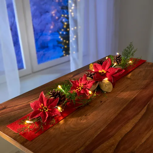 Șervețel de Crăciun cu LED-uri