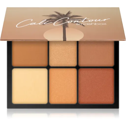 Smashbox Cali Contour Palette Patela pentru conturul fetei culoare Medium Deep 20.56 g