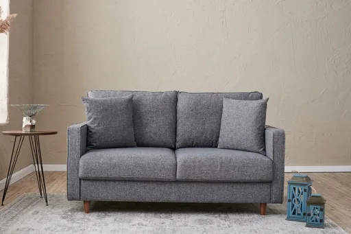 Canapea 2 locuri, Atelier del Sofa, 825BLC2772, Gri