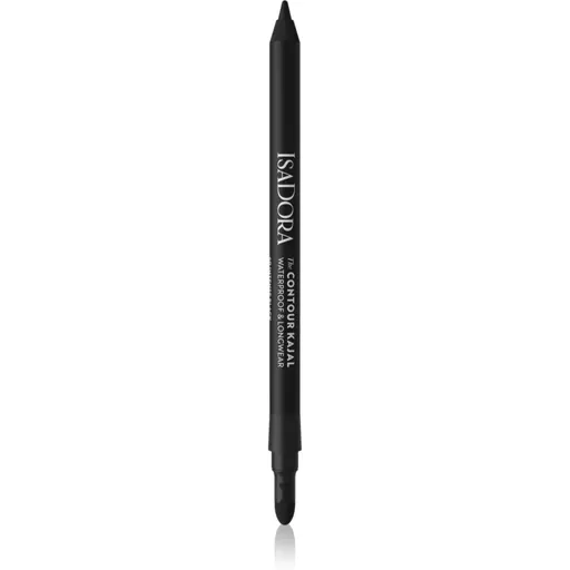 IsaDora Contour Kajal creion kohl pentru ochi culoare 60 Intense Black 1,2 g