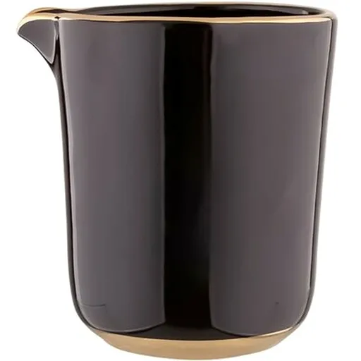 Ulcior de lapte Altom din porțelan Palazzo milk 250 ml, negru