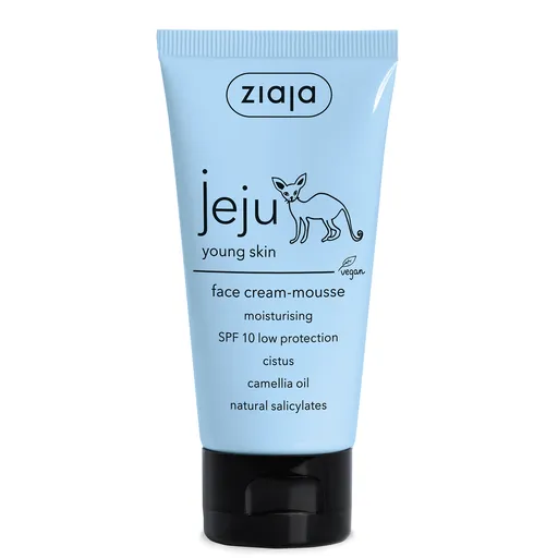 Ziaja Spumă cremă de față SPF 10 Jeju (Face Cream-mousse) 50 ml
