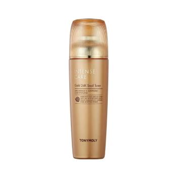 Tony Moly Loțiune tonică pentru piele cu efect anti-îmbătrânire Intense Care Gold 24K Snail (Toner) 140 ml