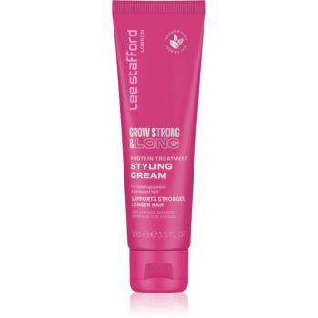 Lee Stafford Grow Strong & Long Styling Cream stylingový krém s proteínom 100 ml