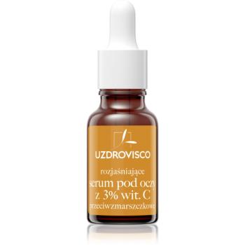 Uzdrovisco Eyebright Brightening Eye Serum ser pentru ochi, cu efect de iluminare cu vitamina C 15 ml