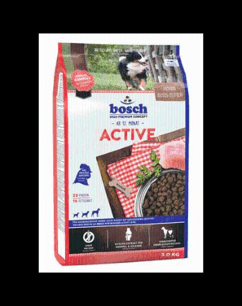 BOSCH Active Hrana uscata pentru caini adulti activi, cu carne de pasare 3 kg