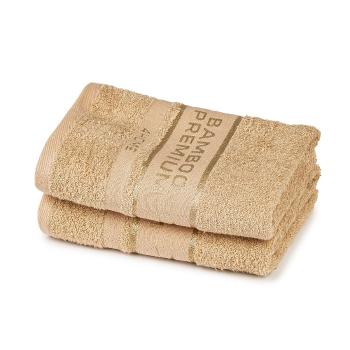 Prosop 4Home Bamboo Premium, bej, 30 x 50 cm, set 2 buc., bej
