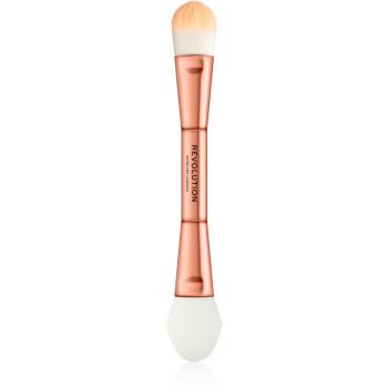 Revolution Skincare Brush pensula pentru masca de fata fata-verso 1 buc