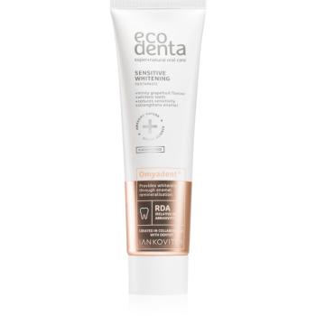 Ecodenta Sensitive Whitening pasta de dinti pentru albire pentru dinti sensibili 100 ml