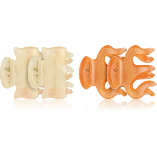 invisibobble Clipstar Oasis Petit Citrus clama de par 4 pc 4 buc