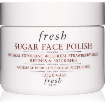 fresh Sugar Face Polish exfoliant din zahăr pentru față 125 g