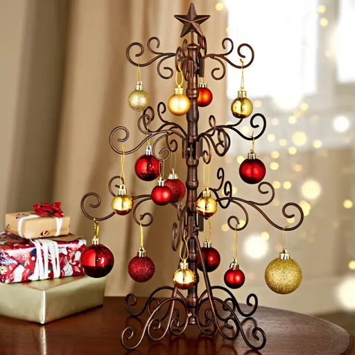 Pom de Crăciun metalic 47,5 cm