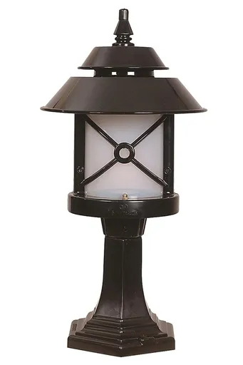 Lampa de exterior, Opviq, 685AVN1313, Alb/Negru