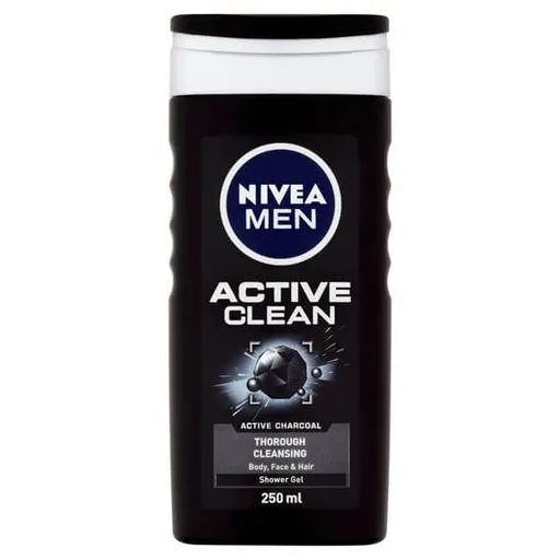 Nivea Gel de duș pentru bărbați Active Clean 250 ml 500 ml