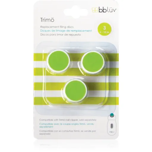 BBLÜV Trimö extensie rezervă pentru pila de unghii pentru copii 6-12m 3 buc