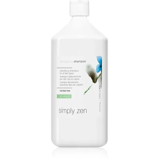 Simply Zen Detoxifying șampon detoxifiant pentru curățare pentru toate tipurile de păr 1000 ml