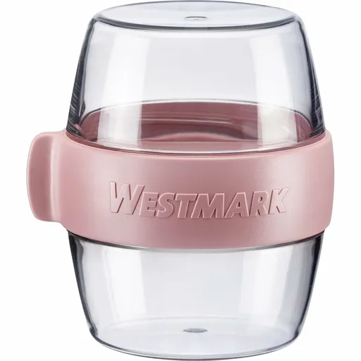 Cutie pentru gustări din două piese Westmark MINI,400 ml , roz