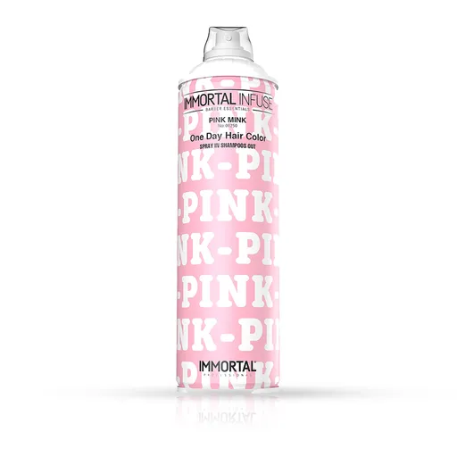 Spray de Par Colorat - IMMORTAL - Pink Mink - 200 ml