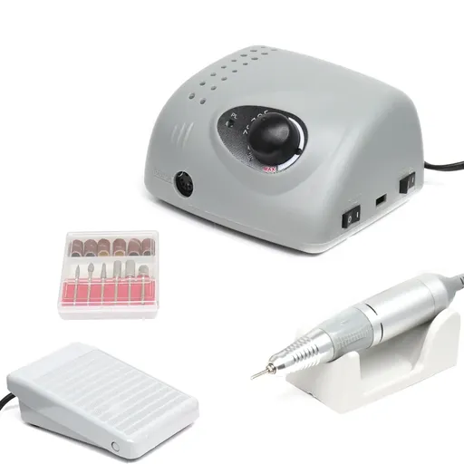 Freza / Pila Electrica Unghii, 35000 rpm, 65W, ZS-705, Silver