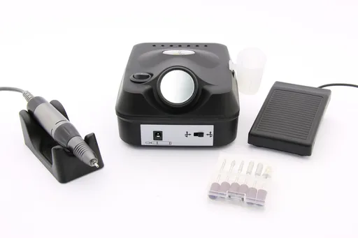 Pila / Freza Electrica Unghii Profesionala Bee Nails 65W, BN-335. Negru