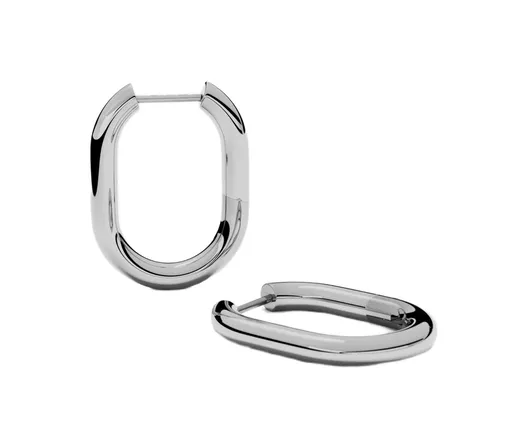 Furiosa Cercei ovali din oțel Leah SE-LEAHEAR-S