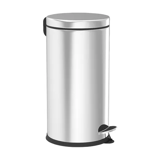 Cos de gunoi Vinoks 413400, 16 L, Pedala, Otel inoxidabil