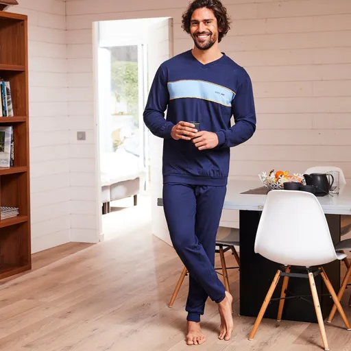 Set de 2 pijamale cu pantaloni lungi