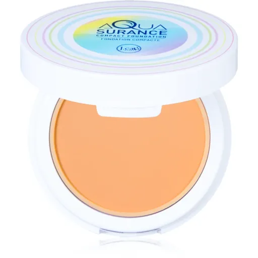 J.Cat Beauty Aquasurance pudra compacta pentru acoperire medie spre maxima culoare 102A Light Beige 9 g