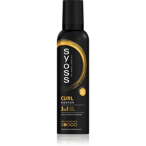 Syoss Curl Mousse spuma pentru o fixare naturala 250 ml