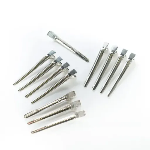 Clipsuri Par Argintiu 12 buc