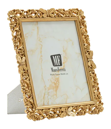 Rama foto Classical, Mauro Ferretti, 20x25 cm, polirasina/sticla, auriu