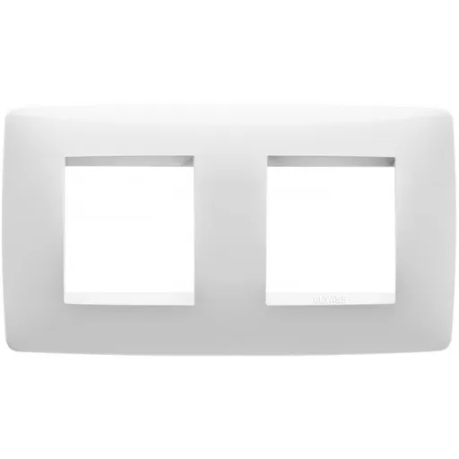 Rama ornament 2+2 module Gewiss Chorus One International GW16123TB, alb