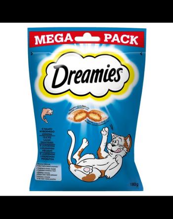 DREAMIES Mega Pack 180g recompense delicioase pentru pisici cu aroma de somon