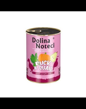 DOLINA NOTECI Premium SuperFood rață și prepeliță400 g