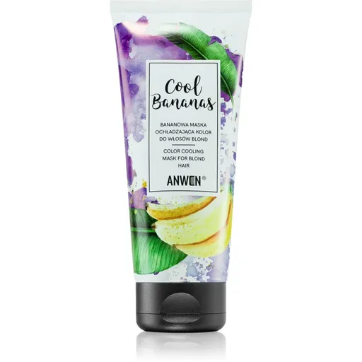 Anwen Cool Bananas mască colorantă pentru par blond 200 ml