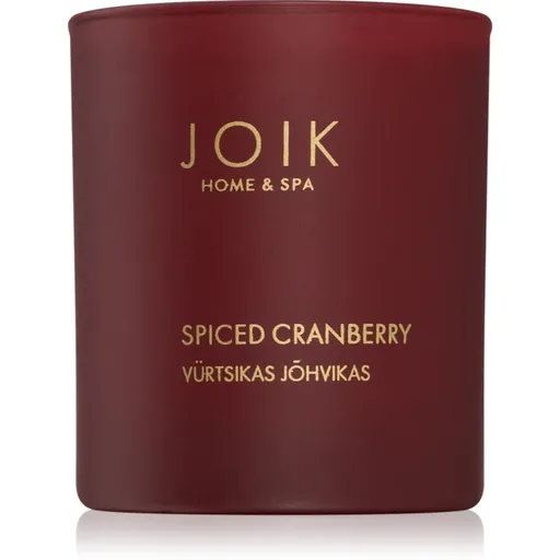 JOIK Home & Spa Spiced Cranberry lumânare parfumată 150 g