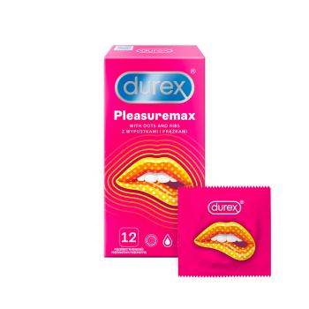 Durex prezervative Pleasuremax 12 buc