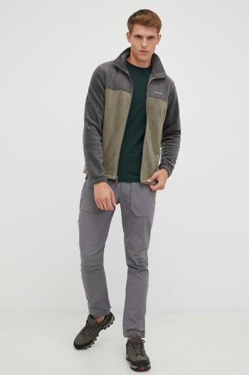 Sportovní mikina Columbia Steens Mountain 2.0 šedá barva, 1476671