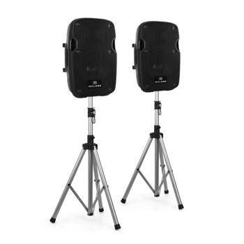 Malone 2.0 PA difuzoare active set 2 x 12 "monitor difuzoare și 2 x trepied