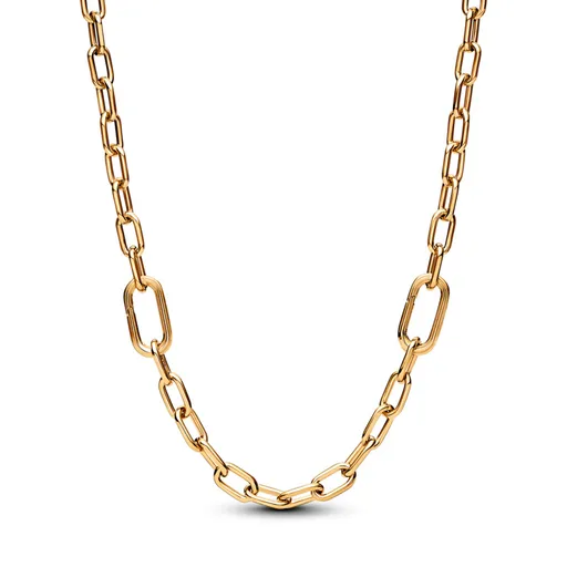 Pandora Colier cu pandantiv placat cu aur Me Shine 369685C00 50 cm