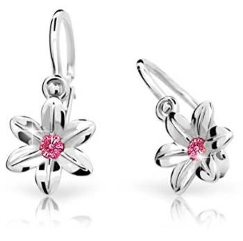 Cutie Jewellery Cercei pentru copii din aur alb C1993-10-X-2 fucsia