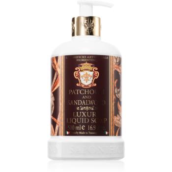 Saponificio Artigianale Fiorentino Patchouli and Sandalwood Săpun natural pentru mâini 500 ml